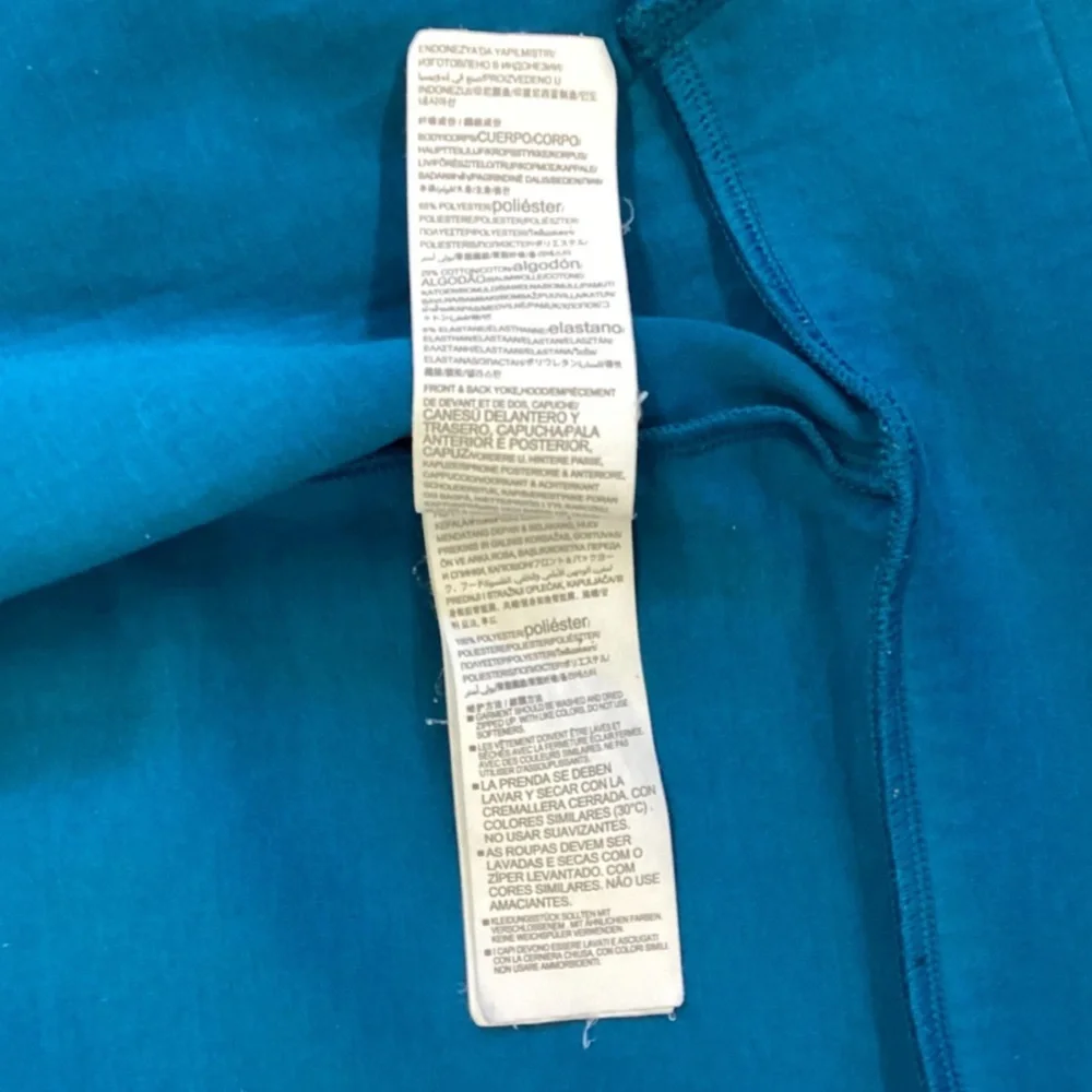 Under Armour Full-Zip Hoodie Jacket Blue Black Men’s Size Large Athletic Outdoor - Picture 6 of 8